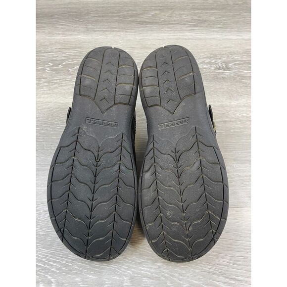 Merrell Encore Kassie Women's Mule Clog Slip-On Leather US 9 Black Comfort Shoes - Picture 7 of 11